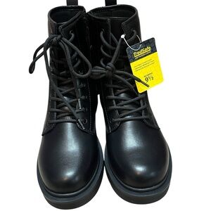 TredSafe Women's Black Lace Up Boots